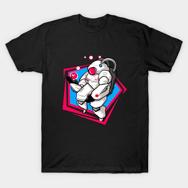 Astronaut T-Shirt by SuaveOne